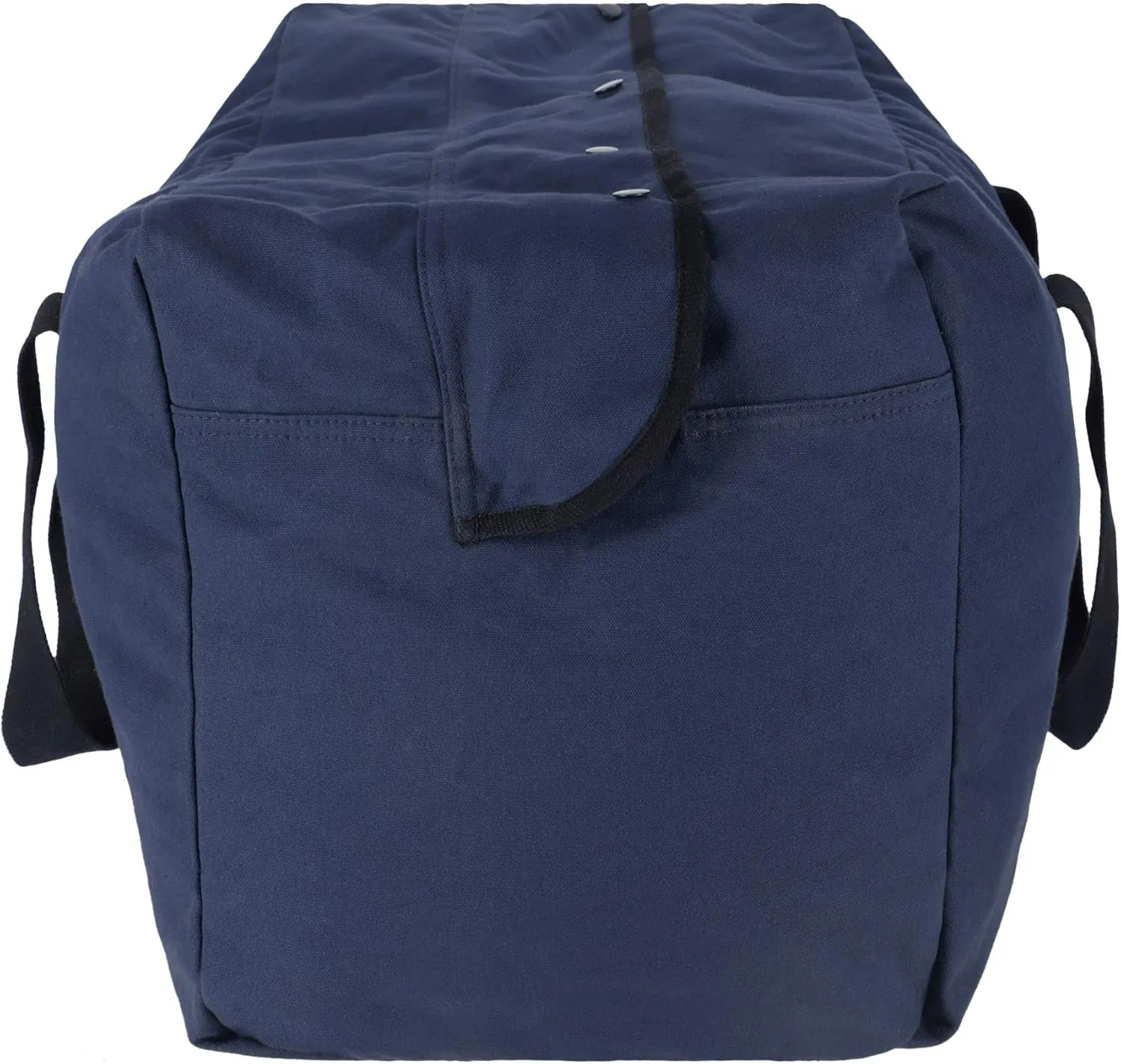 WHITEDUCK Heavy Duty HOPLITE Parachute Duffel Bag, Foldable Extra Large Multipurpose, Tactical Canvas Cargo Bag with Snap-Closure for Military, Outdoor, Travel, Storage (Blue, Standard 24" x 15" x 13)