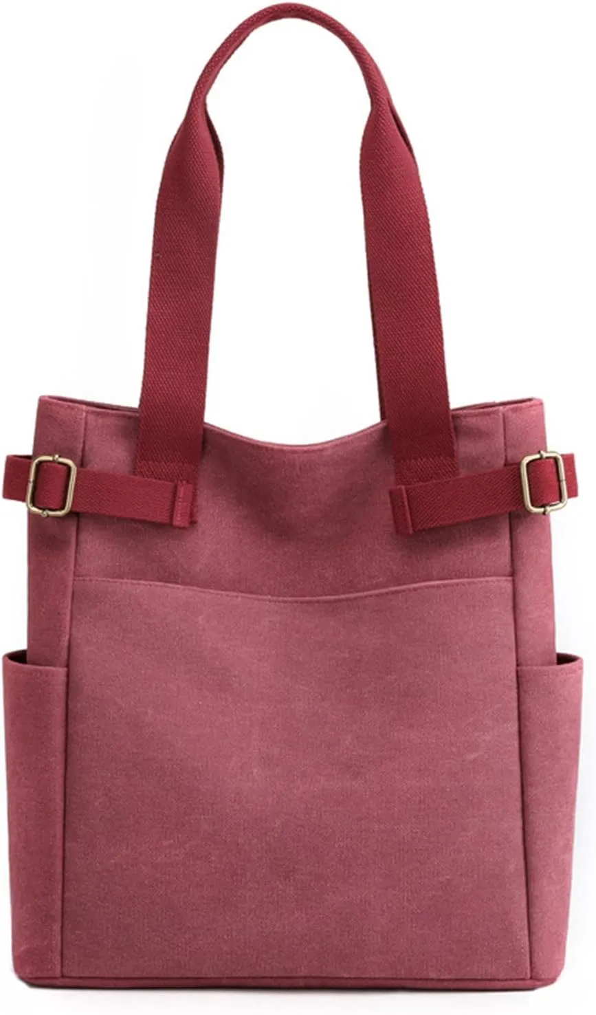 Women Student Casual Handbag Canvas Travel Shoulder Tote Bag For Men And Women Shopping over The Shoulder (B, One Size)