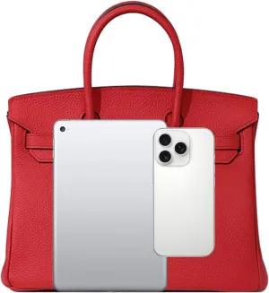 Women's Genuine Leather Tote Bag - Large Multi-Functional Handbag, Convertible Crossbody Shoulder Purse for Work Travel
