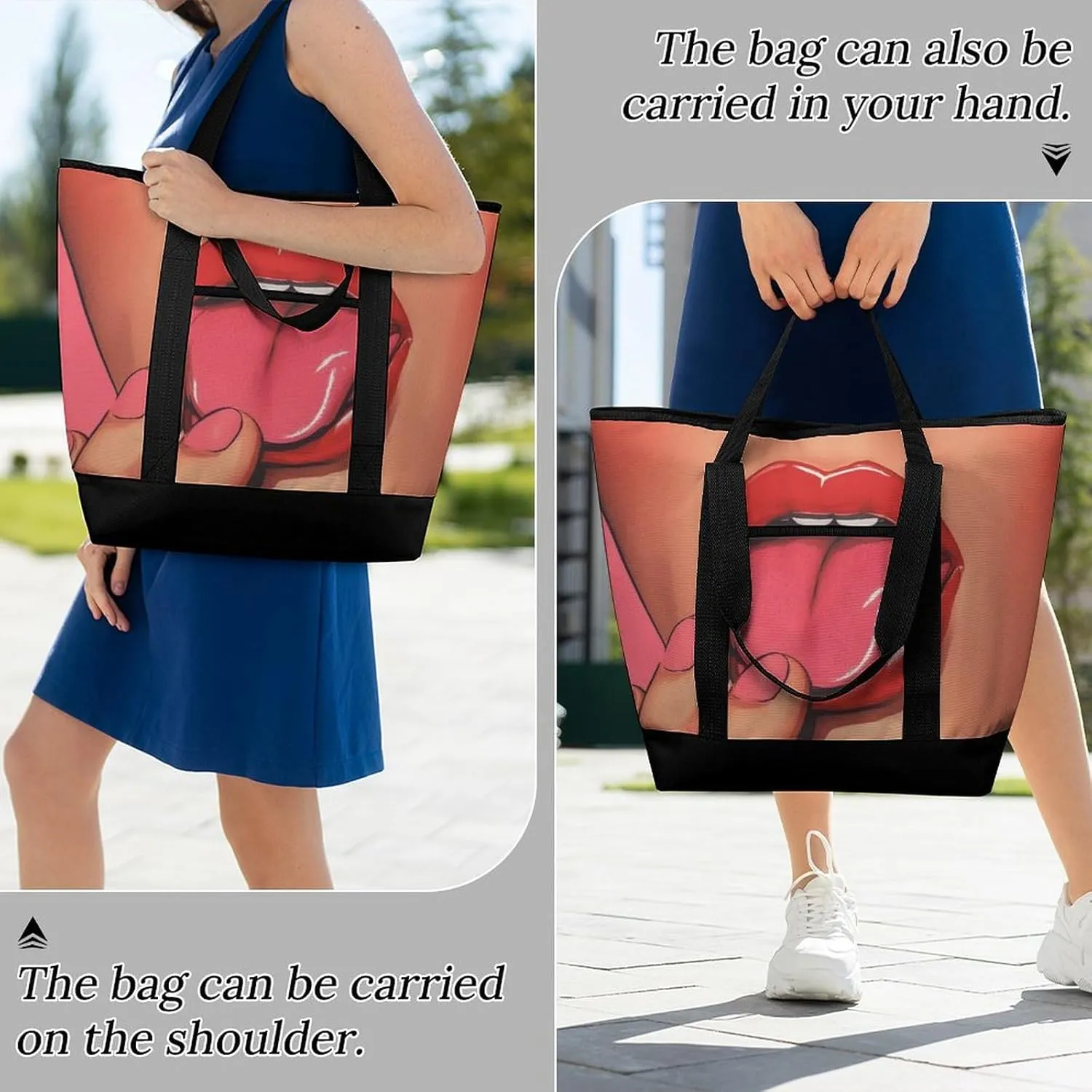 Women's Large-Capacity Thermal Tote Bag Stylish Work & Commute Handbag