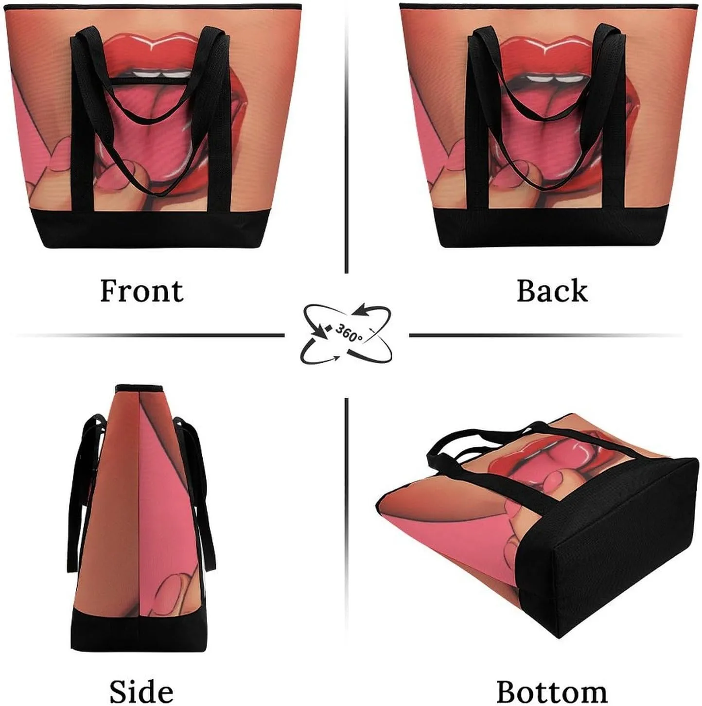 Women's Large-Capacity Thermal Tote Bag Stylish Work & Commute Handbag