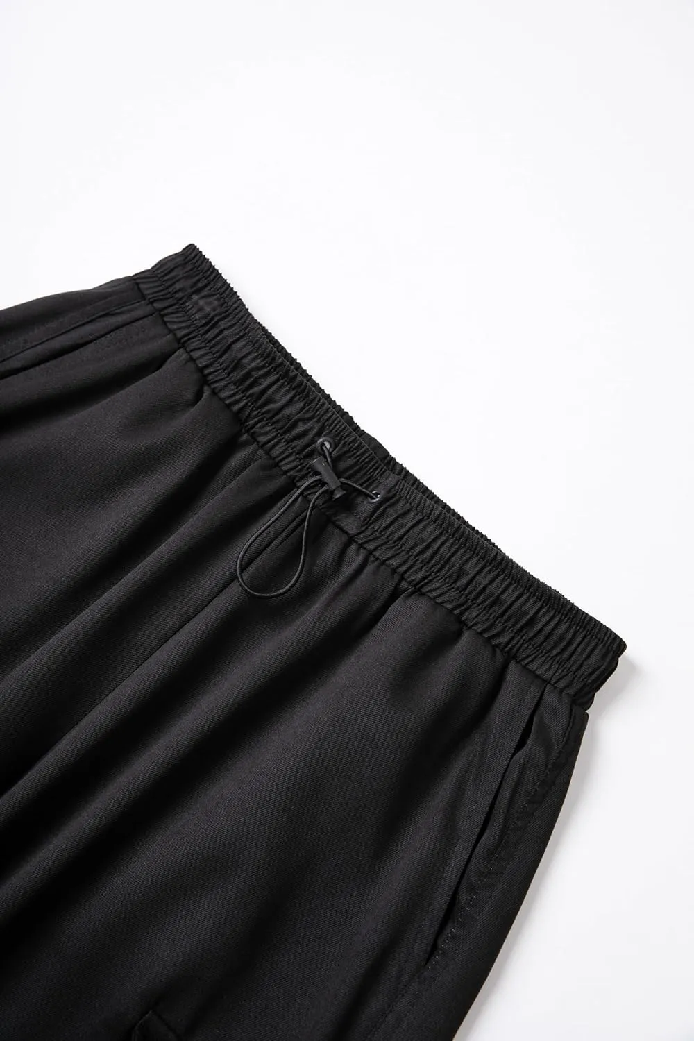 WZIKAI Men's Baggy Cargo Pants Casual Parachute Cargo Pants Loose Fit Hip Hop Harem Pants with Pockets