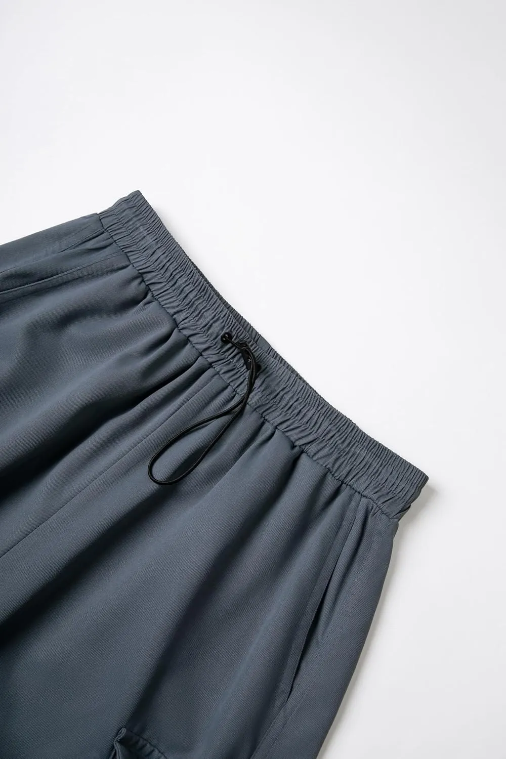 WZIKAI Men's Baggy Cargo Pants Casual Parachute Cargo Pants Loose Fit Hip Hop Harem Pants with Pockets