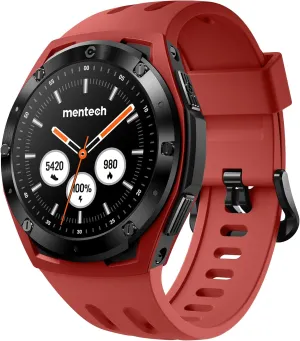 Xe1 Smartwatch, Lightweight Fitness Tracker with 1.2” Touch Screen, 110 Sport Modes, GPS, Sunlight-Visible, 5ATM Waterproof, 14-Day Battery Life, for Android and iOS Phones
