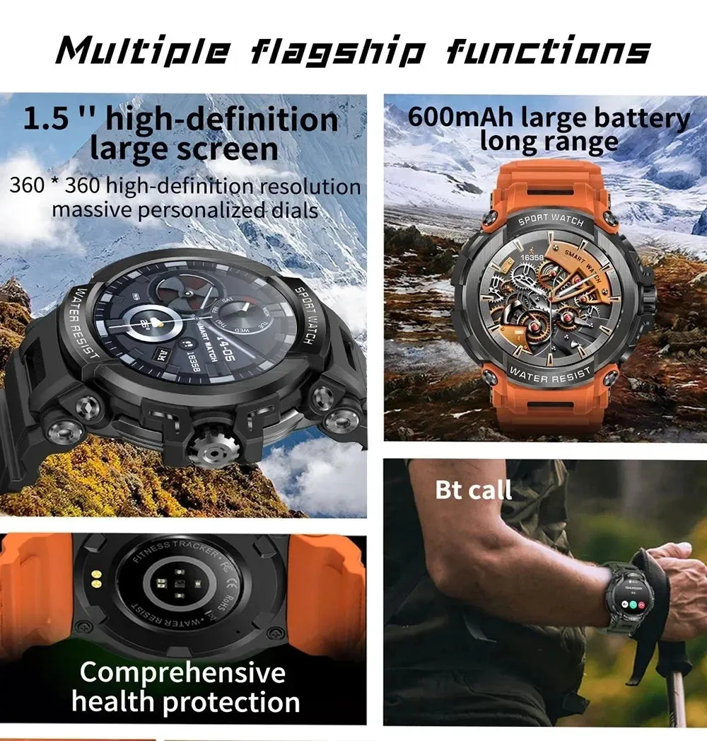 Xiaomi 1.5" Bluetooth GPS Smart Watch Men 120  Sports Tracker