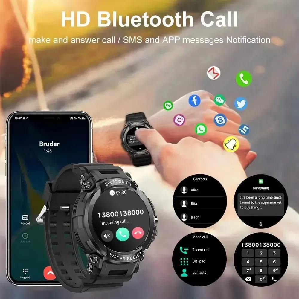 Xiaomi 1.5" Bluetooth GPS Smart Watch Men 120  Sports Tracker
