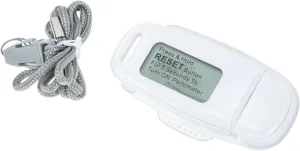 YARNOW Clip Design Pedometer Rechargeable Step Counter for Outdoor Walking Practical Step Counter for Fitness