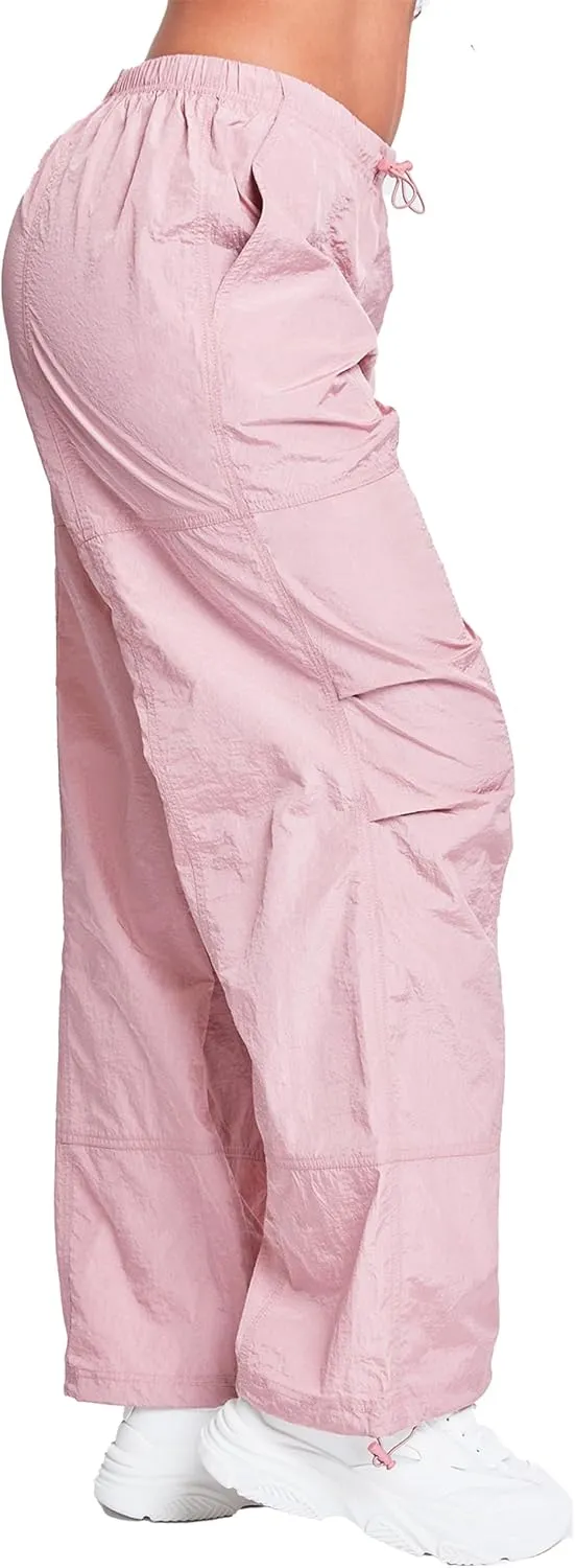 YMI Jeans Women's Pull-on Nylon Parachute Pants