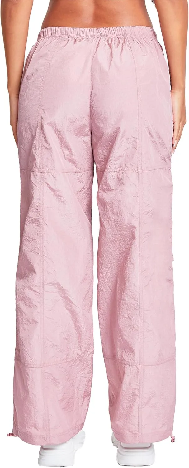 YMI Jeans Women's Pull-on Nylon Parachute Pants