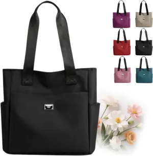 Zcjeaneviln Bag Waterproof, Large Capacity Waterproof Multi Pocket Nylon Shoulder Bag, Suitable for Travel