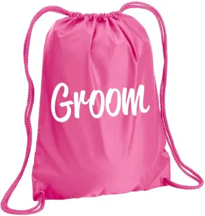zerogravitee Groom Cinch Pack in Hot Pink - Large 17x20