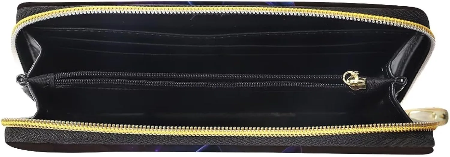 ZFRXIGN Long Wallet for Women Men Soft Leather Pouch Durable Credit Card Purse