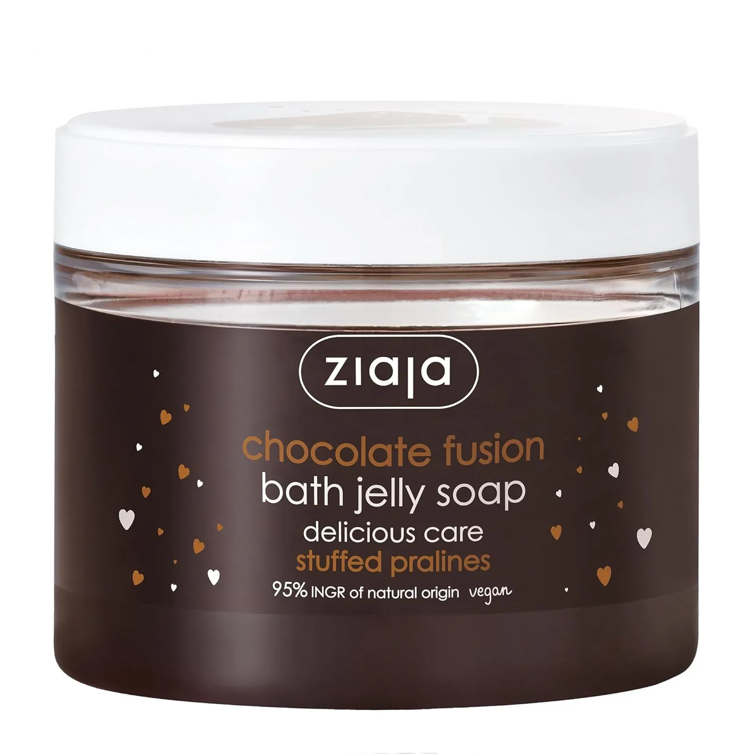 Ziaja -Chocolate Fusion - Bath Jelly Soap - Delicious Skin Care