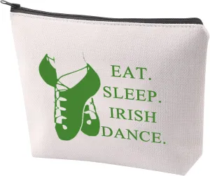 ZJXHPO Irish Dance Survival Kit - Makeup Bag With Zipper, Lover Teacher Coach Gift, Team Inspired Gift