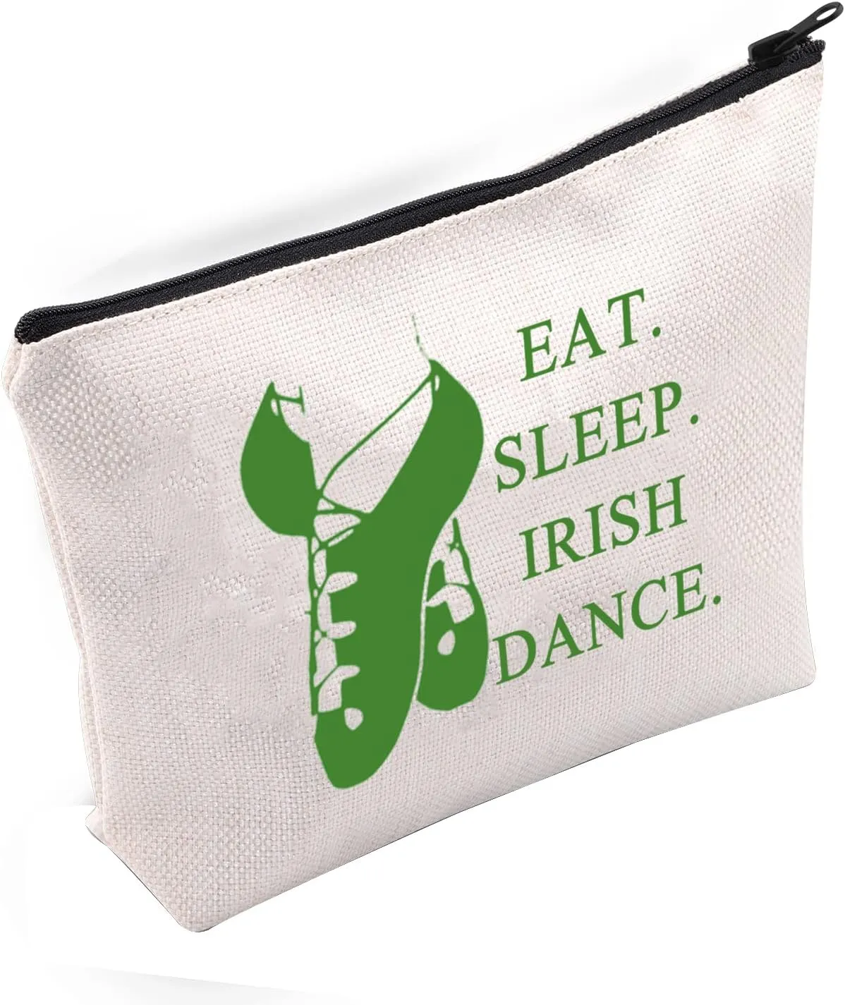 ZJXHPO Irish Dance Survival Kit - Makeup Bag With Zipper, Lover Teacher Coach Gift, Team Inspired Gift